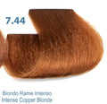 7.44 Dressing sin amonia color Silky Rubio Cobrizo intenso