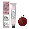 7.6 Color Silky rubio rojo