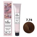 7.74 Color Silky rubio marron cobre