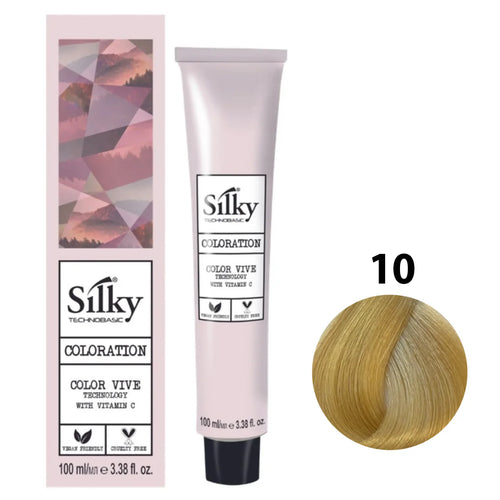 10 Color Silky Rubio Clarisimo Extra