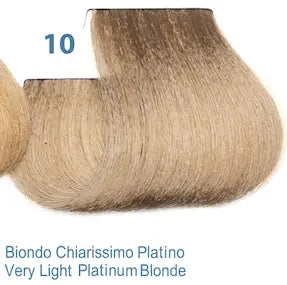 10 Dressing sin amonia color Silky Rubio Muy Claro Extra