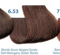 6.53 Dressing sin amonia color Silky Rubio oscuro caoba dorado