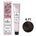 6.71 Color Silky Rubio oscuro marron ceniza
