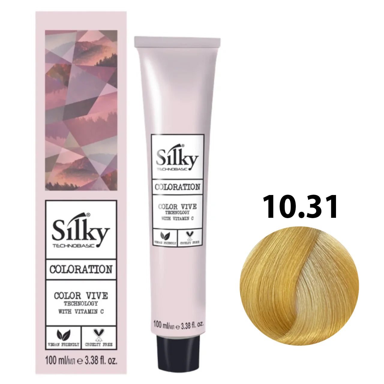 10.31 Color Silky Rubio extra claro dorado ceniza