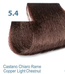 5.4 Dressing sin amonia color Silky Castaño Claro Cobre