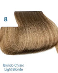 8 Dressing sin amonia color Silky Rubio Claro