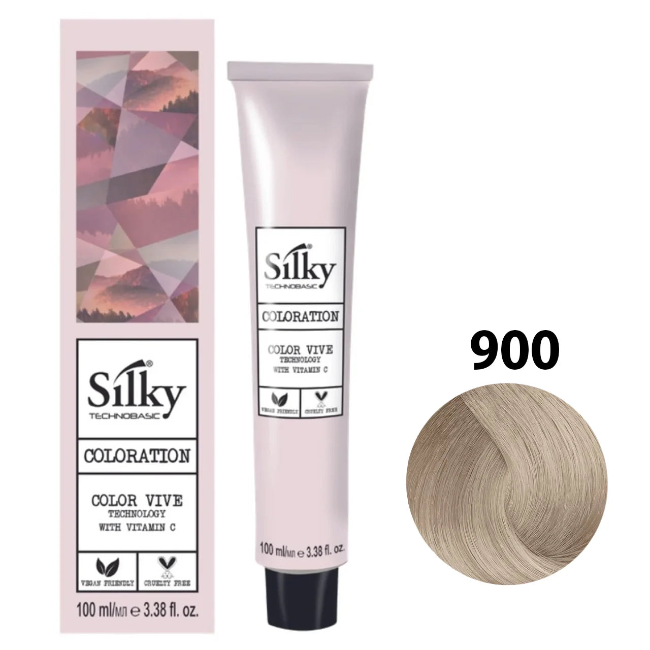 900 Color Silky Rubio Ultraclaro