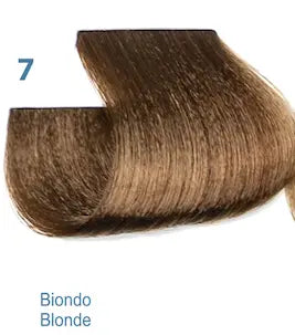 7 Dressing sin amonia color Silky Rubio Medio