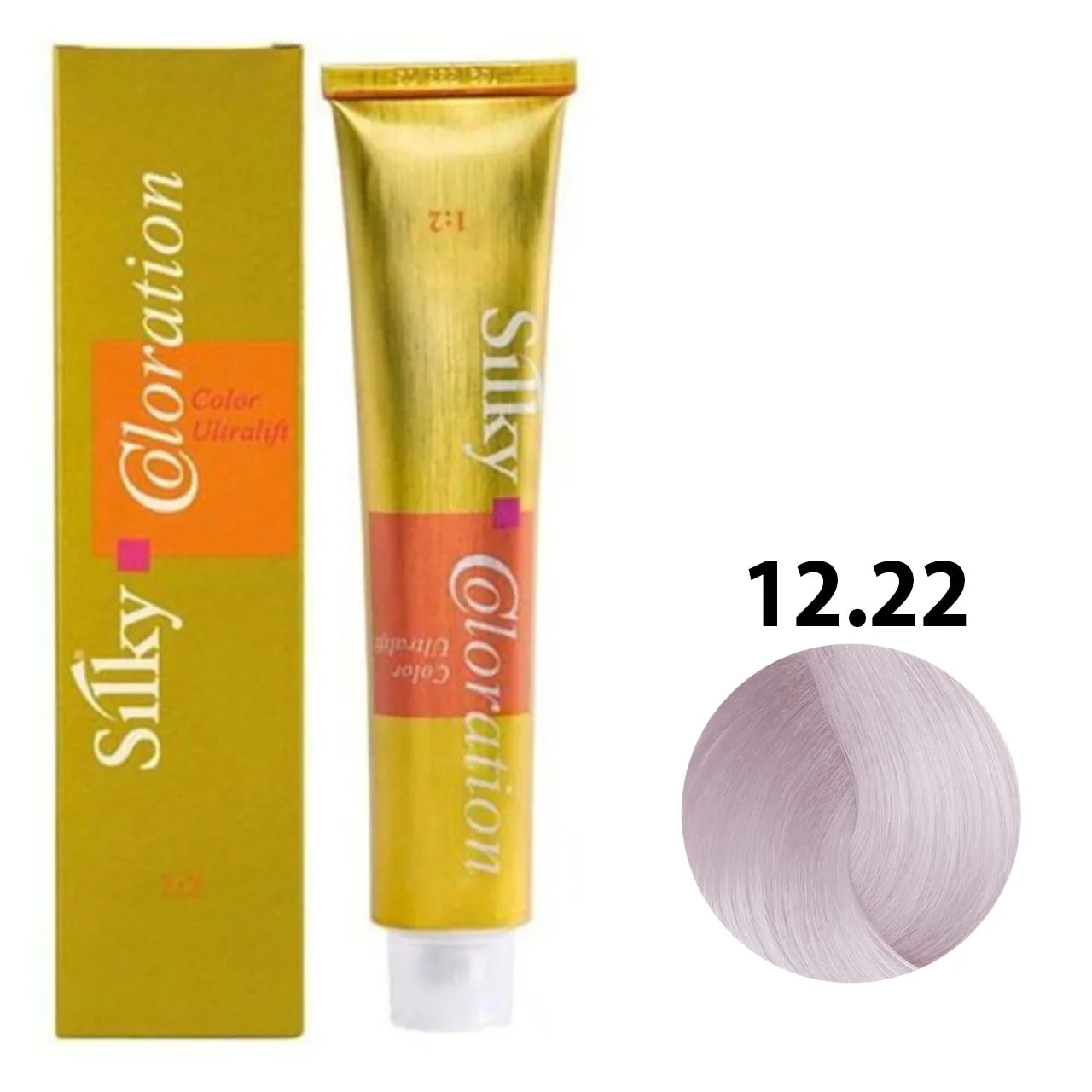 12.22 Color Silky Rubio muy claro irisado